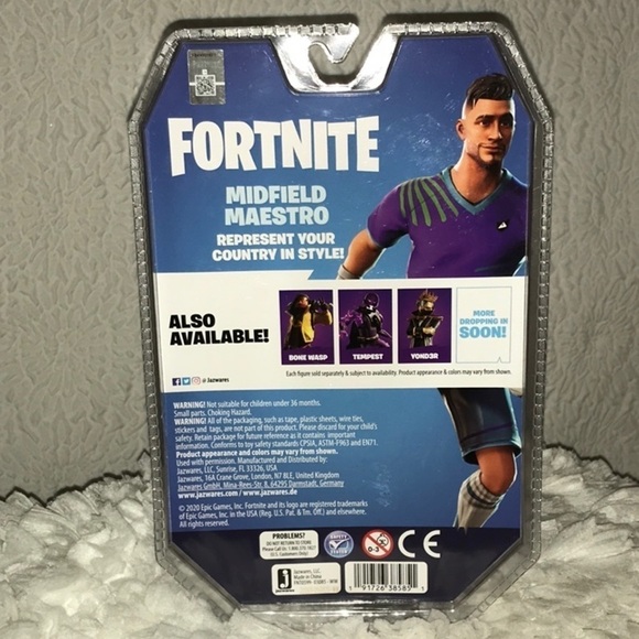 Jazwares Fortnite Solo Mode Midfield Maestro Action Figure - Picture 5 of 5